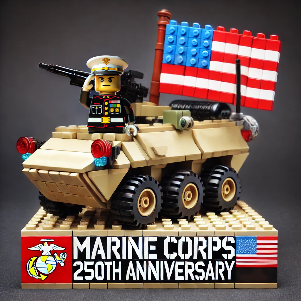 U.S. Military 250th Anniversary Building Blocks