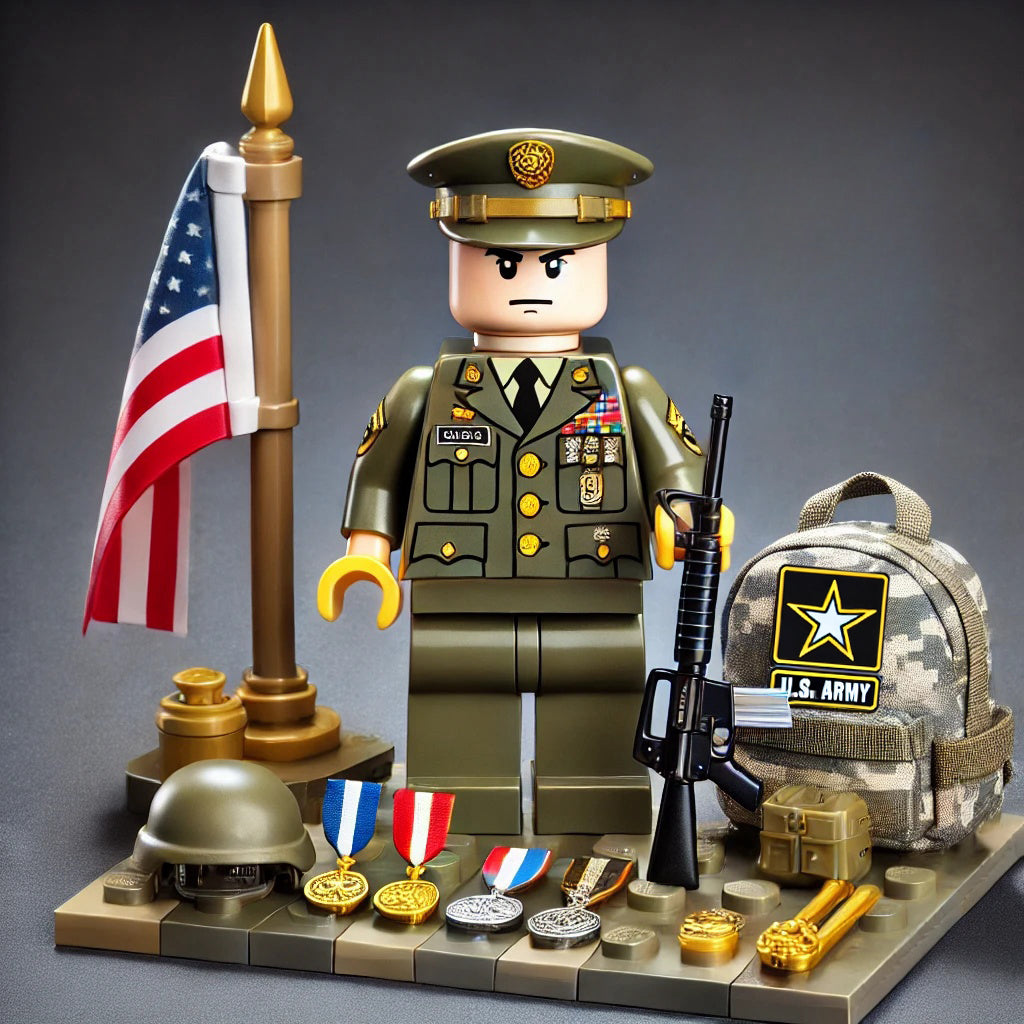 Veteran Tribute Minifigs Set