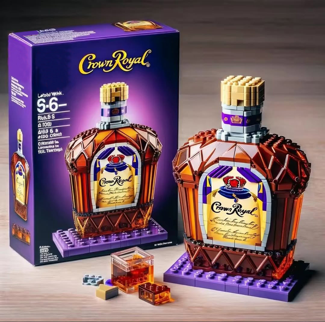 Whisky Building Blocks Bottle
