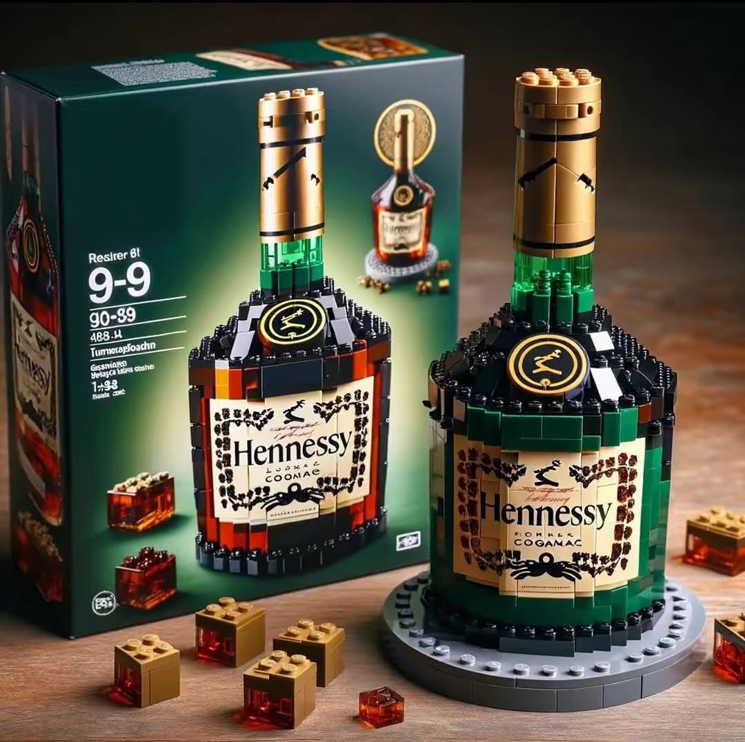 Whisky Building Blocks Bottle