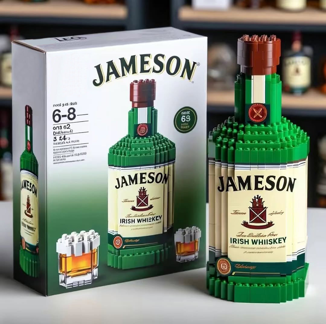 Whisky Building Blocks Bottle