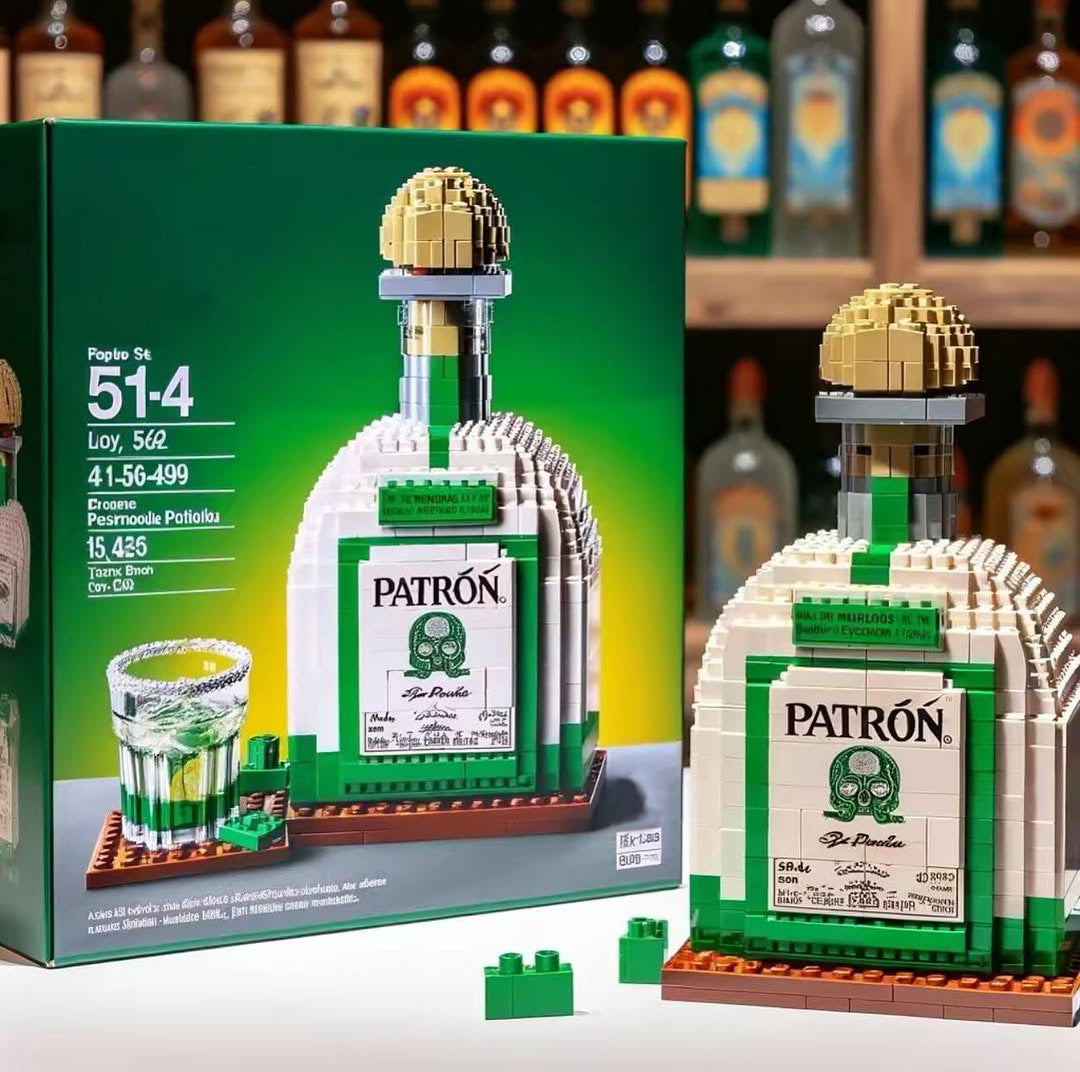 Whisky Building Blocks Bottle